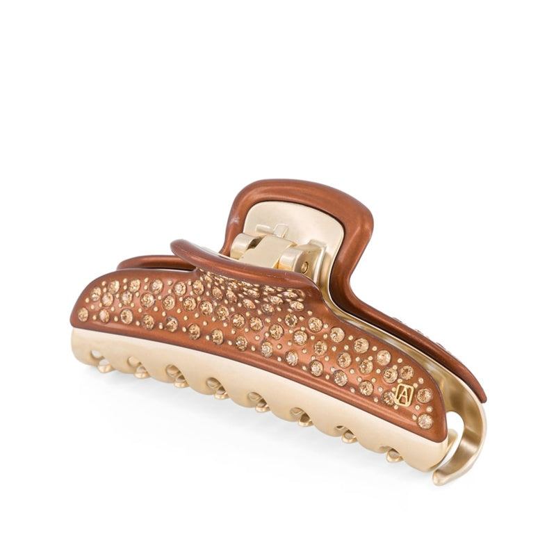 Grampo de Cabelo de Garra Banhado a Ouro - Mercado de Luxo - O Maior E-Commerce de Bens, Produtos e Serviços de Luxo do Brasil.