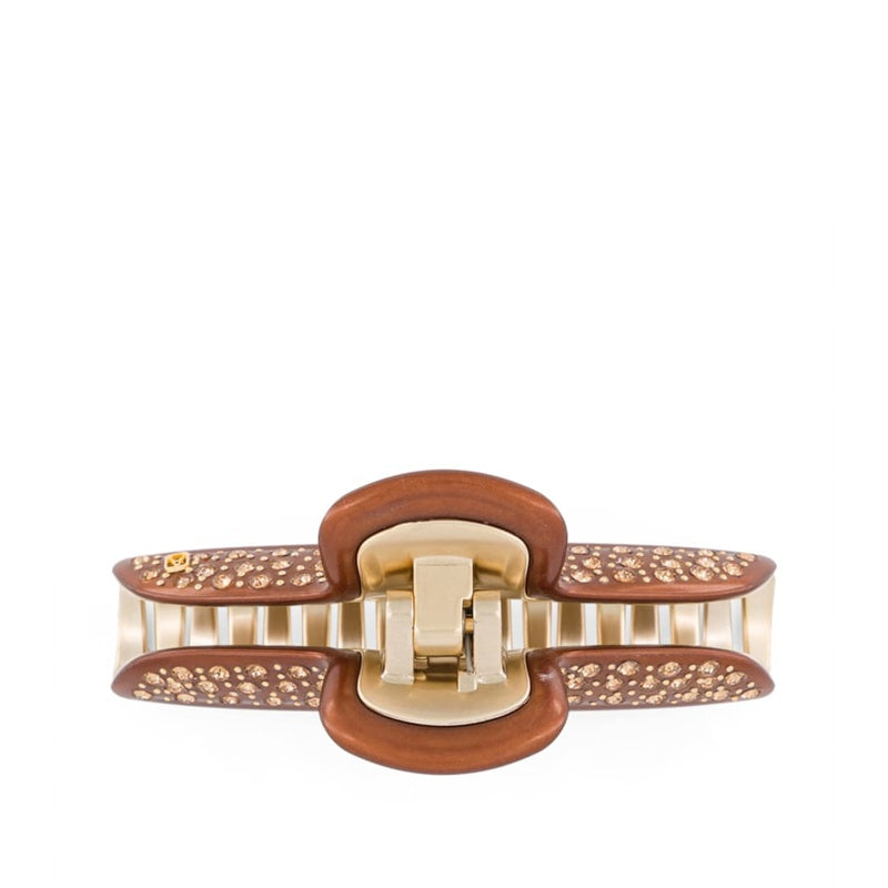 Grampo de Cabelo de Garra Banhado a Ouro - Mercado de Luxo - O Maior E-Commerce de Bens, Produtos e Serviços de Luxo do Brasil.