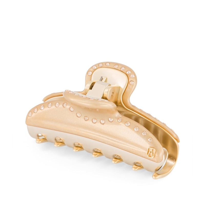 Grampo de Cabelo de Garra Banhado a Ouro - Mercado de Luxo - O Maior E-Commerce de Bens, Produtos e Serviços de Luxo do Brasil.