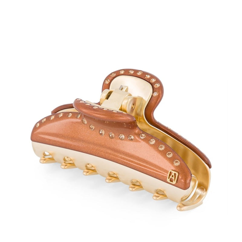 Grampo de Cabelo de Garra Banhado a Ouro - Mercado de Luxo - O Maior E-Commerce de Bens, Produtos e Serviços de Luxo do Brasil.