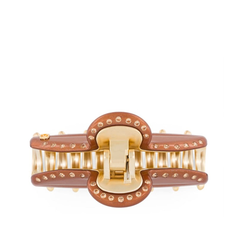 Grampo de Cabelo de Garra Banhado a Ouro - Mercado de Luxo - O Maior E-Commerce de Bens, Produtos e Serviços de Luxo do Brasil.