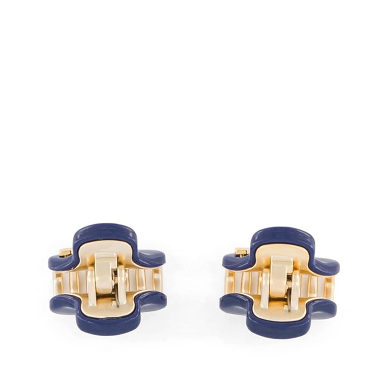 Mini Grampos de Cabelo Banhados a Ouro conjunto 2 unid. - Mercado de Luxo - O Maior E-Commerce de Bens, Produtos e Serviços de Luxo do Brasil.