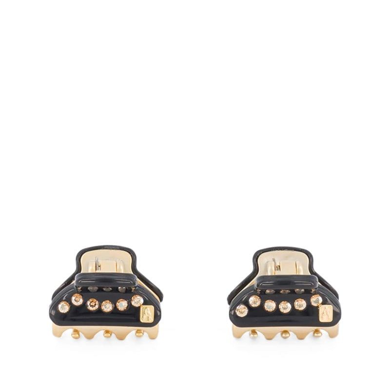 Mini Grampos de Cabelo Banhados a Ouro conjunto 2 unid. - Mercado de Luxo - O Maior E-Commerce de Bens, Produtos e Serviços de Luxo do Brasil.