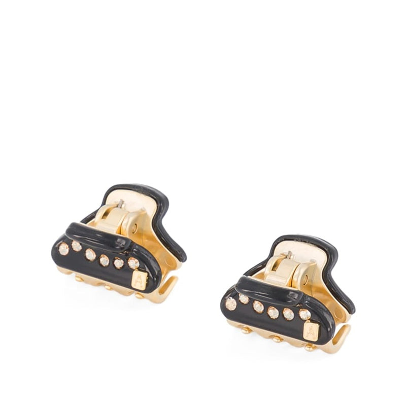 Mini Grampos de Cabelo Banhados a Ouro conjunto 2 unid. - Mercado de Luxo - O Maior E-Commerce de Bens, Produtos e Serviços de Luxo do Brasil.