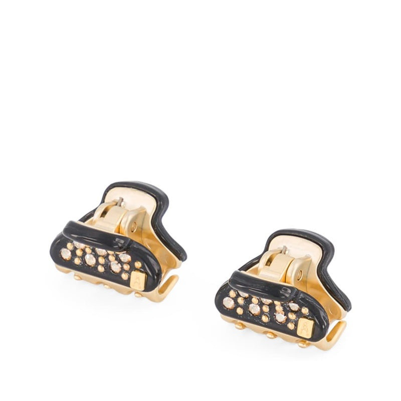 Mini Grampos de Cabelo Banhados a Ouro conjunto 2 unid. - Mercado de Luxo - O Maior E-Commerce de Bens, Produtos e Serviços de Luxo do Brasil.