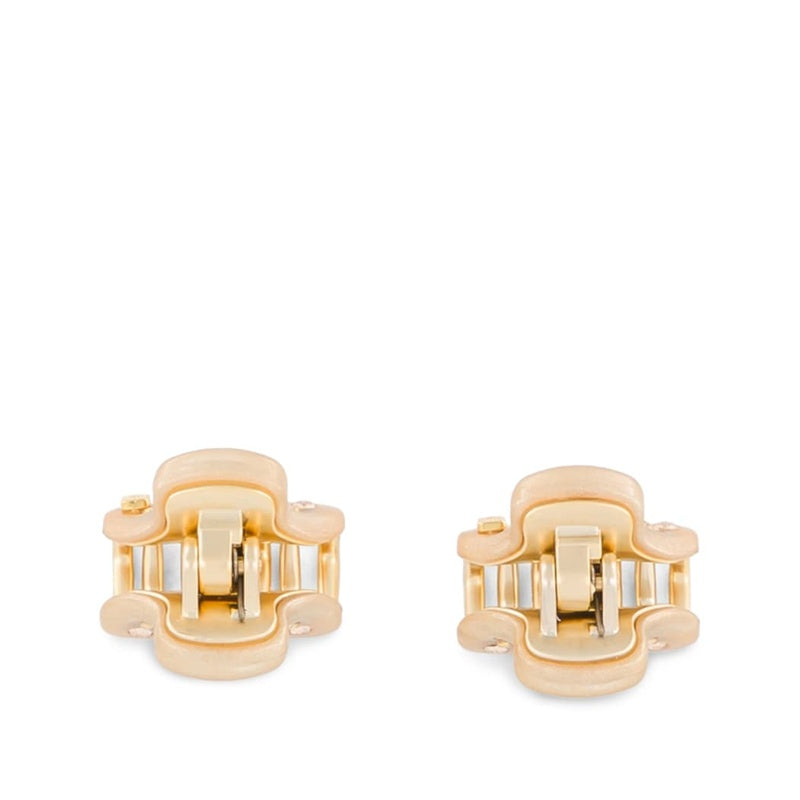 Mini Grampos de Cabelo Banhados a Ouro conjunto 2 unid. - Mercado de Luxo - O Maior E-Commerce de Bens, Produtos e Serviços de Luxo do Brasil.