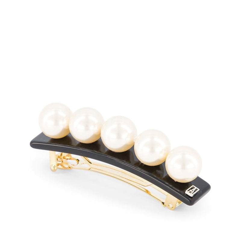 Presilha de Cabelo deslizante com detalhe de pérola grande - Mercado de Luxo - O Maior E-Commerce de Bens, Produtos e Serviços de Luxo do Brasil.