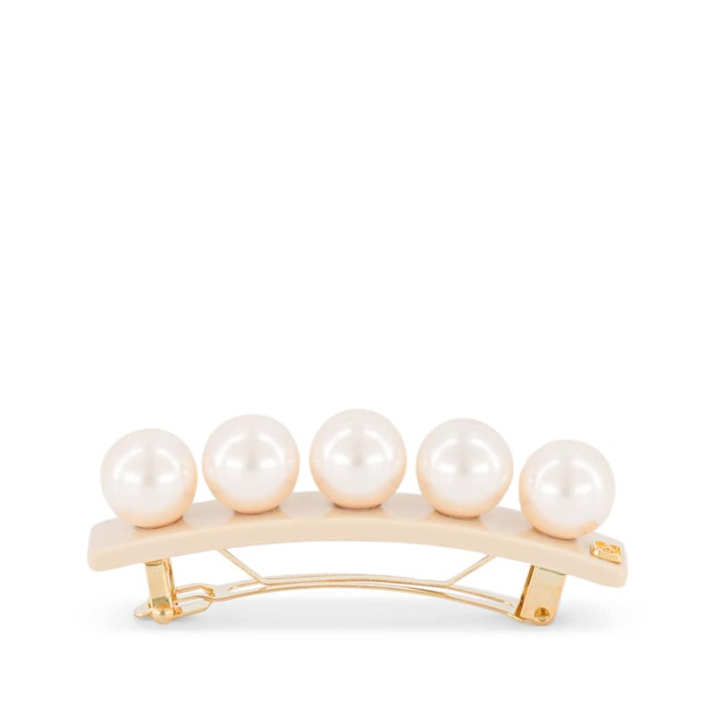Presilha de Cabelo deslizante com detalhe de pérola grande - Mercado de Luxo - O Maior E-Commerce de Bens, Produtos e Serviços de Luxo do Brasil.