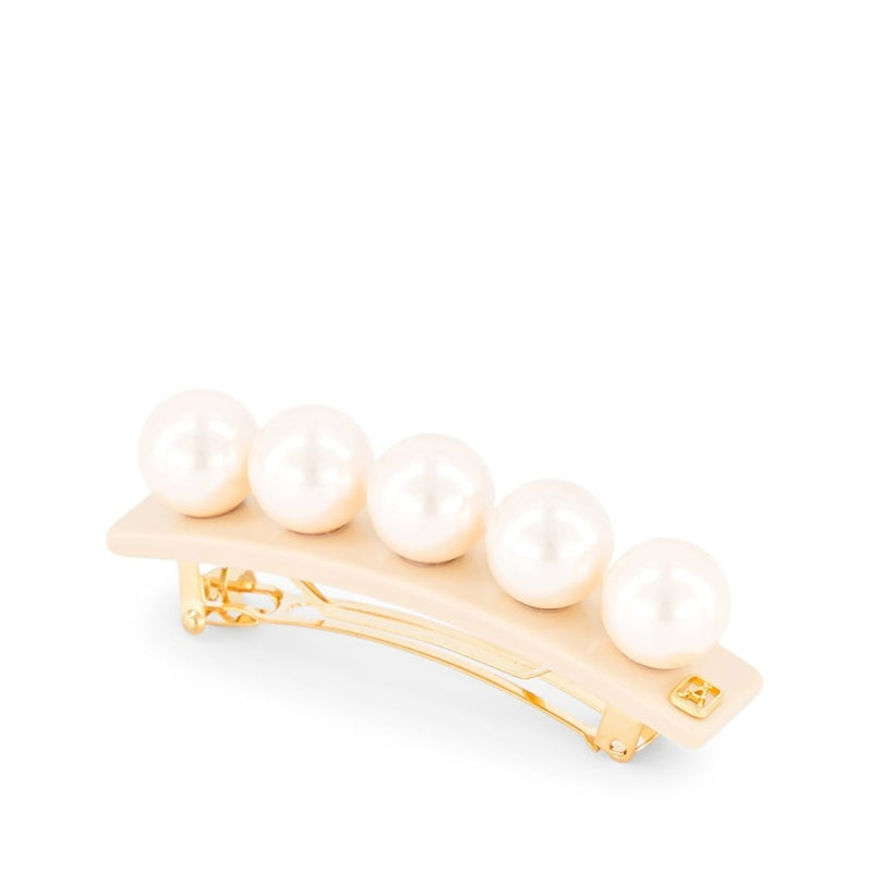 Presilha de Cabelo deslizante com detalhe de pérola grande - Mercado de Luxo - O Maior E-Commerce de Bens, Produtos e Serviços de Luxo do Brasil.