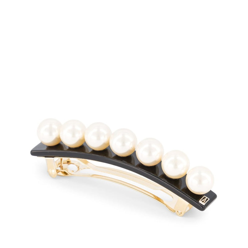 Presilha de Cabelo deslizante com detalhe de pérola grande - Mercado de Luxo - O Maior E-Commerce de Bens, Produtos e Serviços de Luxo do Brasil.