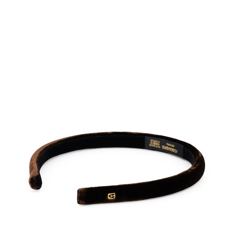 Faixa de cabeça Ella atemporal de veludo - Mercado de Luxo - O Maior E-Commerce de Bens, Produtos e Serviços de Luxo do Brasil.