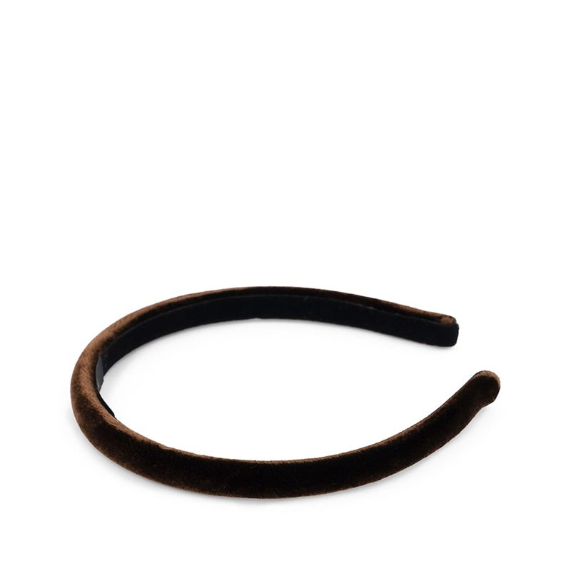 Faixa de cabeça Ella atemporal de veludo - Mercado de Luxo - O Maior E-Commerce de Bens, Produtos e Serviços de Luxo do Brasil.