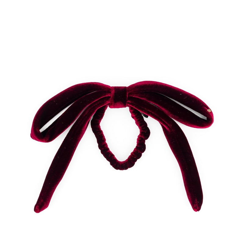 Faixa de Cabelo com laço Lucie atemporal de veludo - Mercado de Luxo - O Maior E-Commerce de Bens, Produtos e Serviços de Luxo do Brasil.