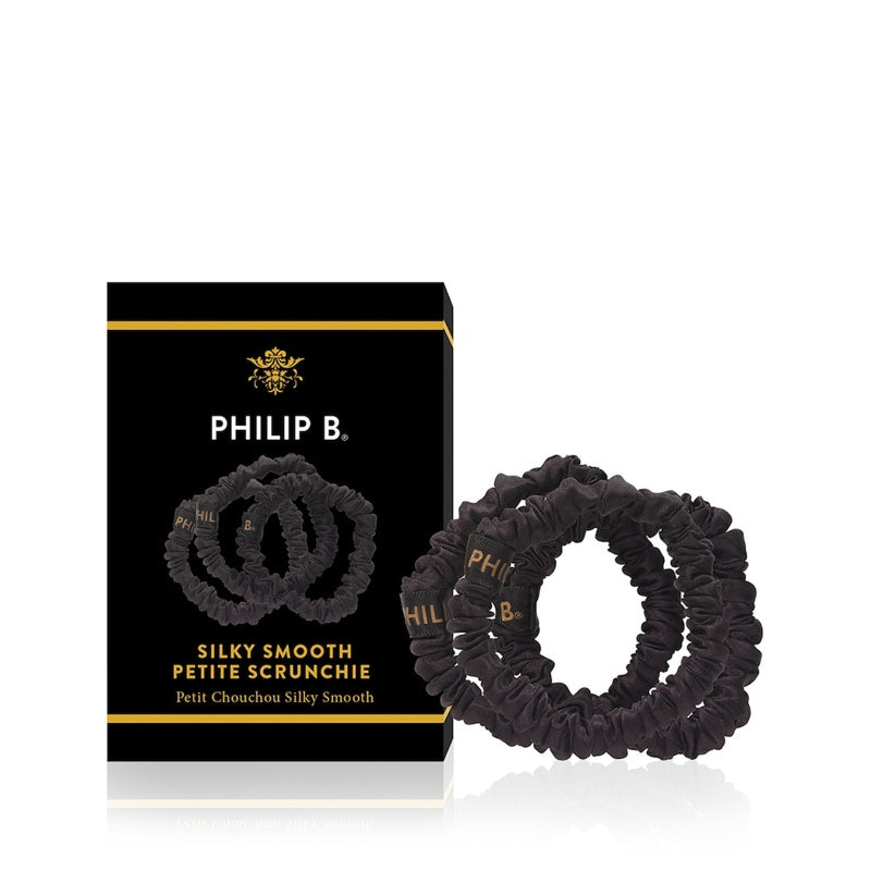 Scrunchie pequeno e sedoso conjunto 3 unid. - Mercado de Luxo - O Maior E-Commerce de Bens, Produtos e Serviços de Luxo do Brasil.