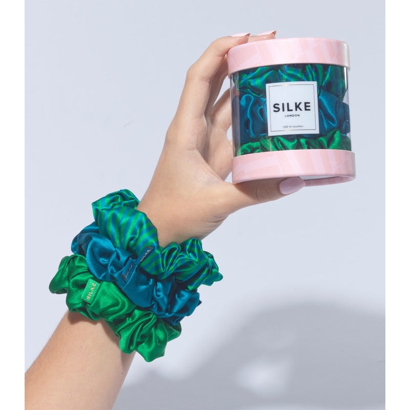 Elásticos de Cabelo de seda Mulberry conjunto 3 unid. - Mercado de Luxo - O Maior E-Commerce de Bens, Produtos e Serviços de Luxo do Brasil.