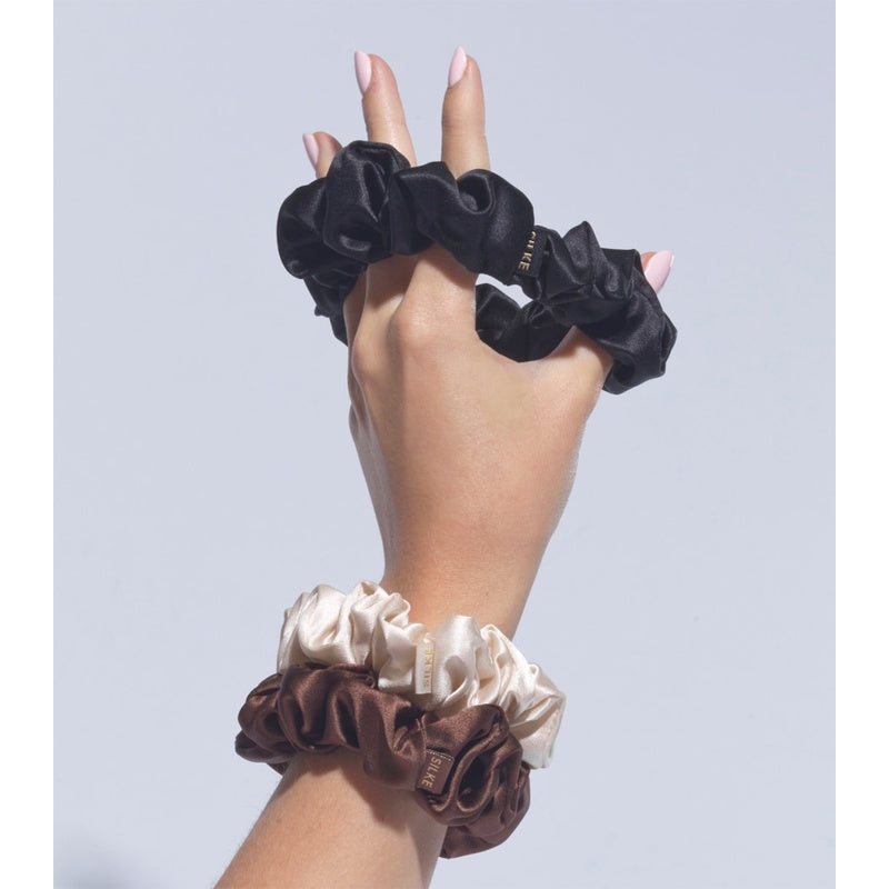 Elásticos de Cabelo de seda Mulberry conjunto 3 unid. - Mercado de Luxo - O Maior E-Commerce de Bens, Produtos e Serviços de Luxo do Brasil.