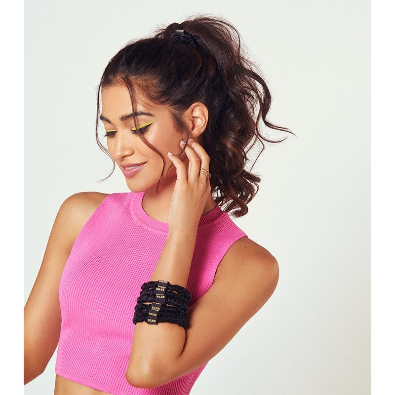 Elásticos de Cabelo de seda Mulberry conjunto 6 unid. - Mercado de Luxo - O Maior E-Commerce de Bens, Produtos e Serviços de Luxo do Brasil.