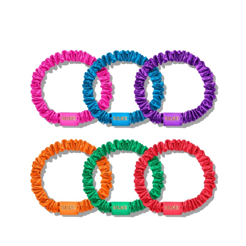 Elásticos de Cabelo de seda Mulberry conjunto 6 unid. - Mercado de Luxo - O Maior E-Commerce de Bens, Produtos e Serviços de Luxo do Brasil.
