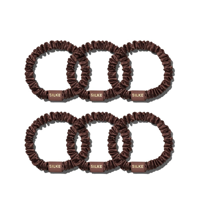 Elásticos de Cabelo de seda Mulberry conjunto 6 unid. - Mercado de Luxo - O Maior E-Commerce de Bens, Produtos e Serviços de Luxo do Brasil.