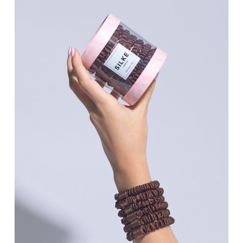 Elásticos de Cabelo de seda Mulberry conjunto 6 unid. - Mercado de Luxo - O Maior E-Commerce de Bens, Produtos e Serviços de Luxo do Brasil.
