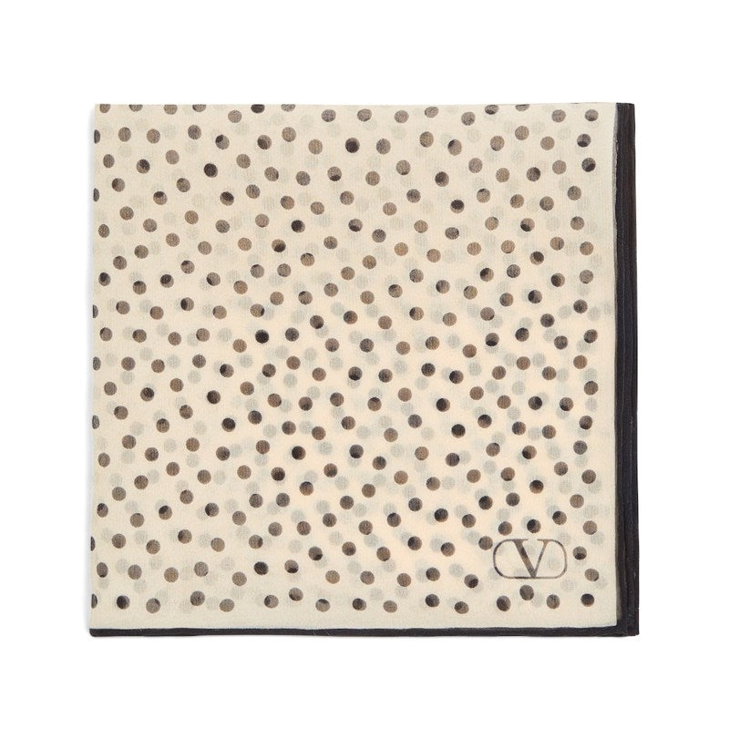 Lenço de bolso de seda com bolinhas - Mercado de Luxo - O Maior E-Commerce de Bens, Produtos e Serviços de Luxo do Brasil.