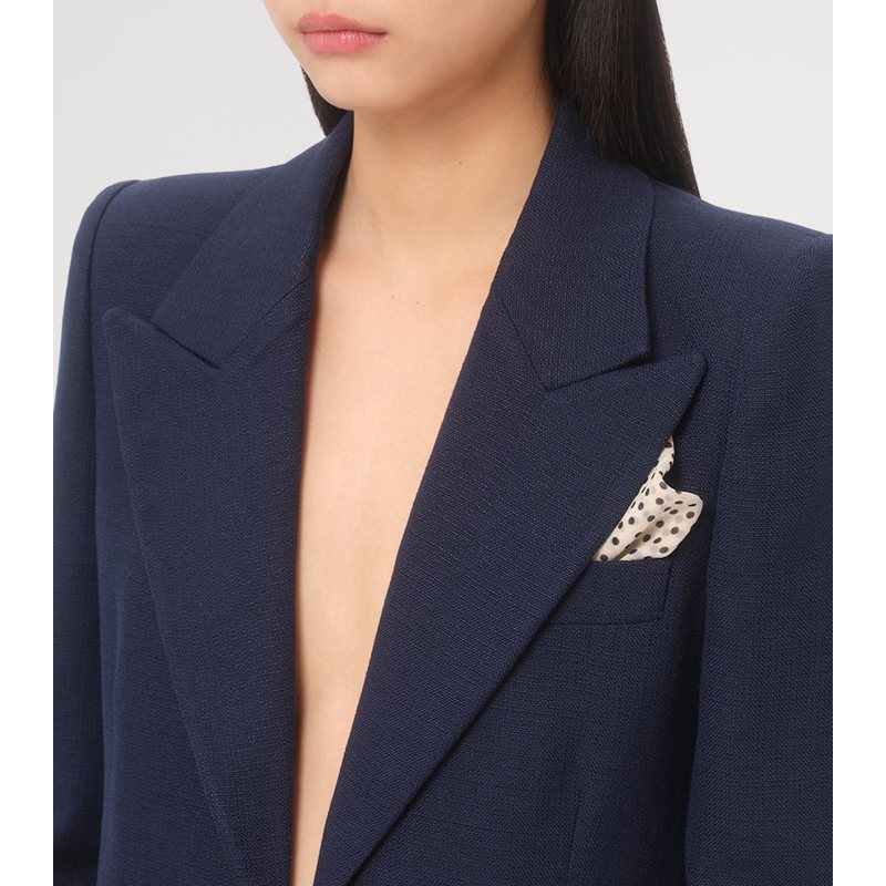 Lenço de bolso de seda com bolinhas - Mercado de Luxo - O Maior E-Commerce de Bens, Produtos e Serviços de Luxo do Brasil.