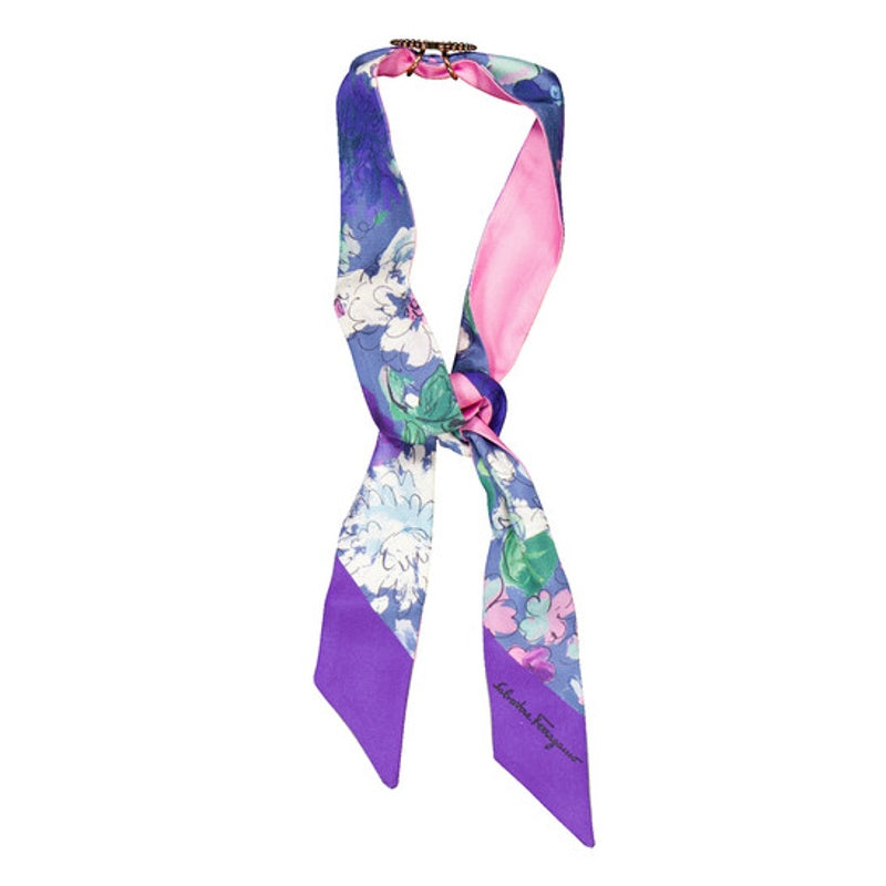 Cachecol de seda Stagioni - Mercado de Luxo - O Maior E-Commerce de Bens, Produtos e Serviços de Luxo do Brasil.