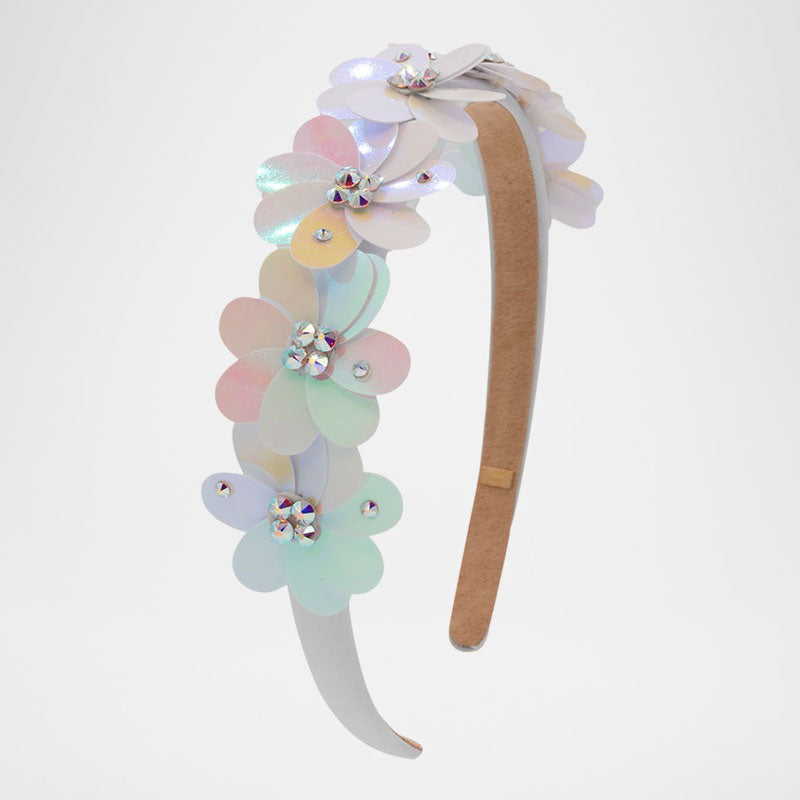 Tiara de flores para menina - Mercado de Luxo - O Maior E-Commerce de Bens, Produtos e Serviços de Luxo do Brasil.