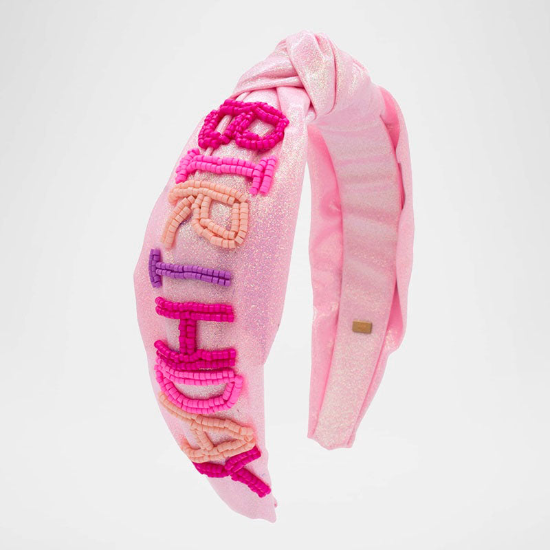 Faixa de cabeça de feliz aniversário para menina - Mercado de Luxo - O Maior E-Commerce de Bens, Produtos e Serviços de Luxo do Brasil.