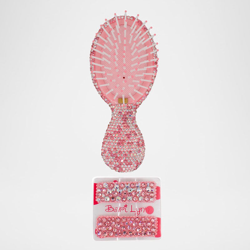 Conjunto de pincéis e clipes de viagem com strass para meninas - Mercado de Luxo - O Maior E-Commerce de Bens, Produtos e Serviços de Luxo do Brasil.