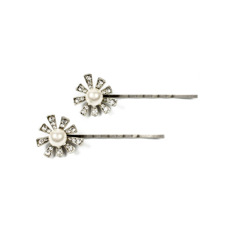 Grampos de Cabelo perolados e de cristal conjunto 2 unid. - Mercado de Luxo - O Maior E-Commerce de Bens, Produtos e Serviços de Luxo do Brasil.