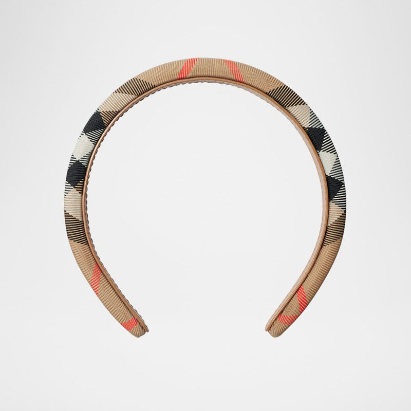 Faixa de cabeça clássica xadrez para meninas - Mercado de Luxo - O Maior E-Commerce de Bens, Produtos e Serviços de Luxo do Brasil.