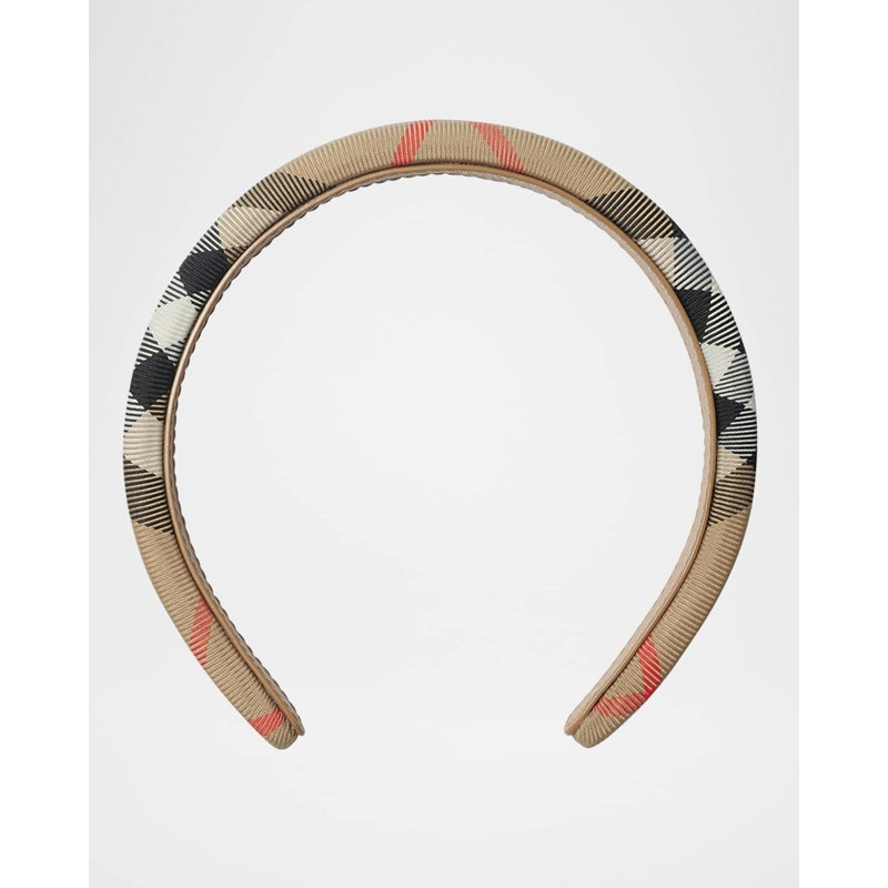 Faixa de cabeça clássica xadrez para meninas - Mercado de Luxo - O Maior E-Commerce de Bens, Produtos e Serviços de Luxo do Brasil.