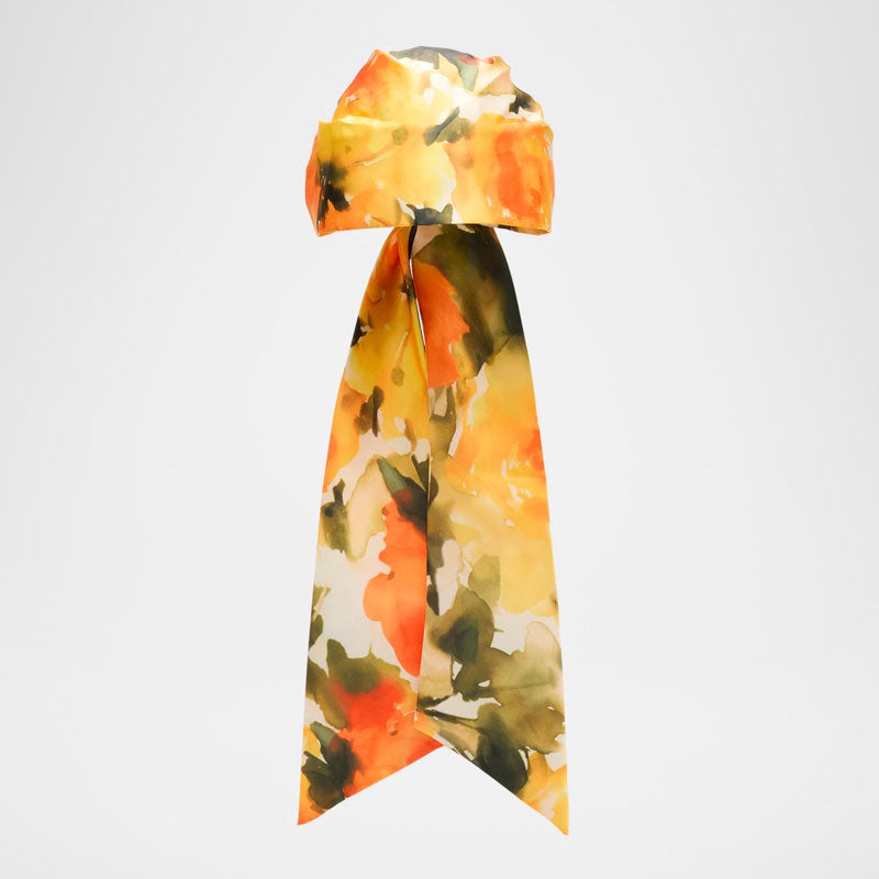 Lenço de cabeça multicolorido Gigi - Mercado de Luxo - O Maior E-Commerce de Bens, Produtos e Serviços de Luxo do Brasil.