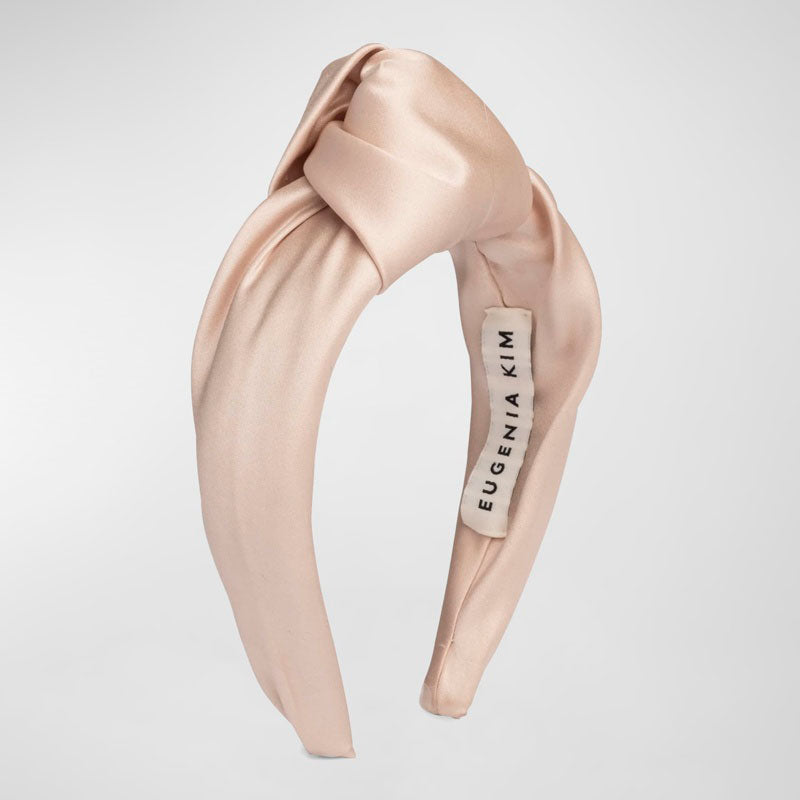 Faixa de cabeça de cetim Maryn Knot - Mercado de Luxo - O Maior E-Commerce de Bens, Produtos e Serviços de Luxo do Brasil.