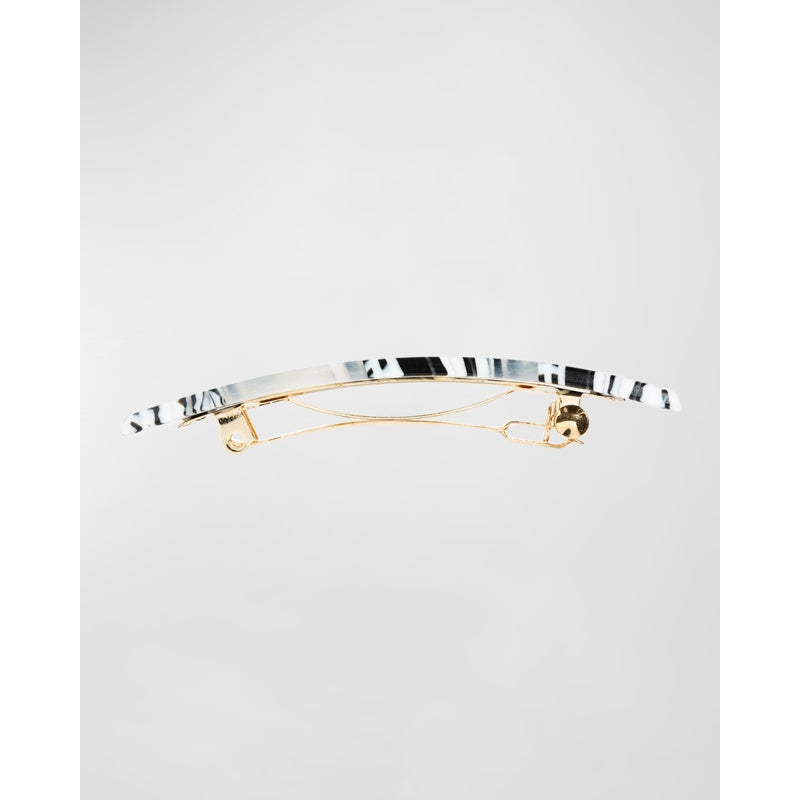 Presilha retangular clássica preta e branca - Mercado de Luxo - O Maior E-Commerce de Bens, Produtos e Serviços de Luxo do Brasil.