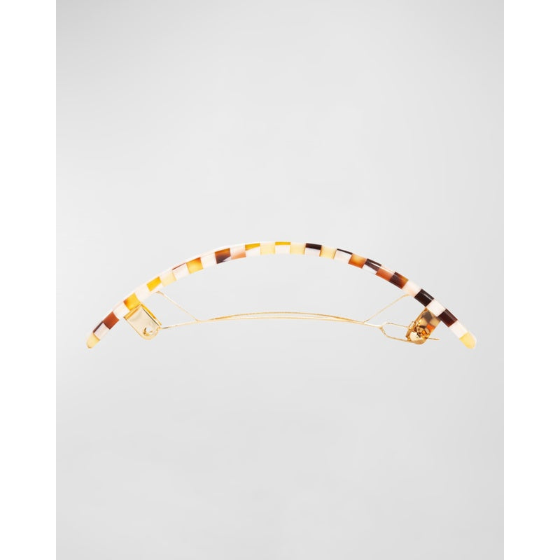 Presilha de Volume Retangular Xadrez - Clássica - Mercado de Luxo - O Maior E-Commerce de Bens, Produtos e Serviços de Luxo do Brasil.