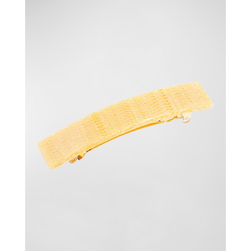 Presilha retangular clássica - palha - Mercado de Luxo - O Maior E-Commerce de Bens, Produtos e Serviços de Luxo do Brasil.