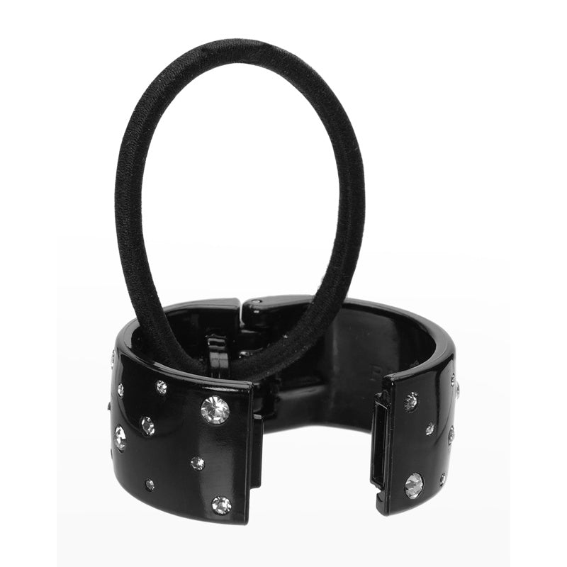 Presilha para rabo de cavalo com Cristais espalhados - Mercado de Luxo - O Maior E-Commerce de Bens, Produtos e Serviços de Luxo do Brasil.