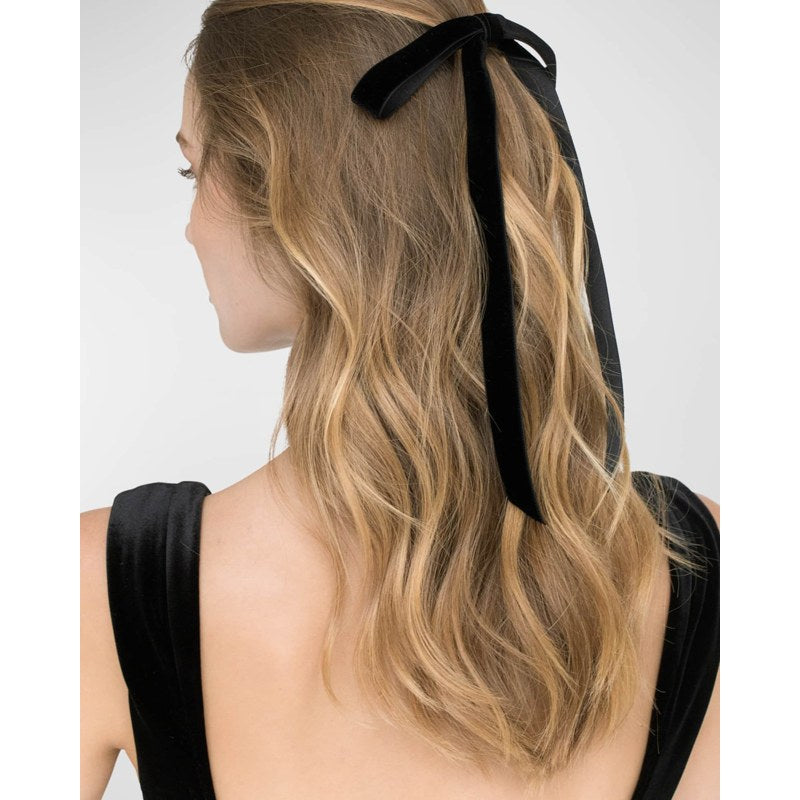 Presilha de laço de veludo Aida - Mercado de Luxo - O Maior E-Commerce de Bens, Produtos e Serviços de Luxo do Brasil.