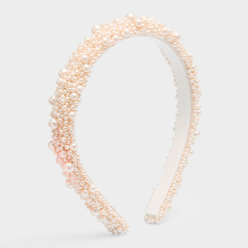 Faixa de cabeça perolada da Bretanha - Mercado de Luxo - O Maior E-Commerce de Bens, Produtos e Serviços de Luxo do Brasil.