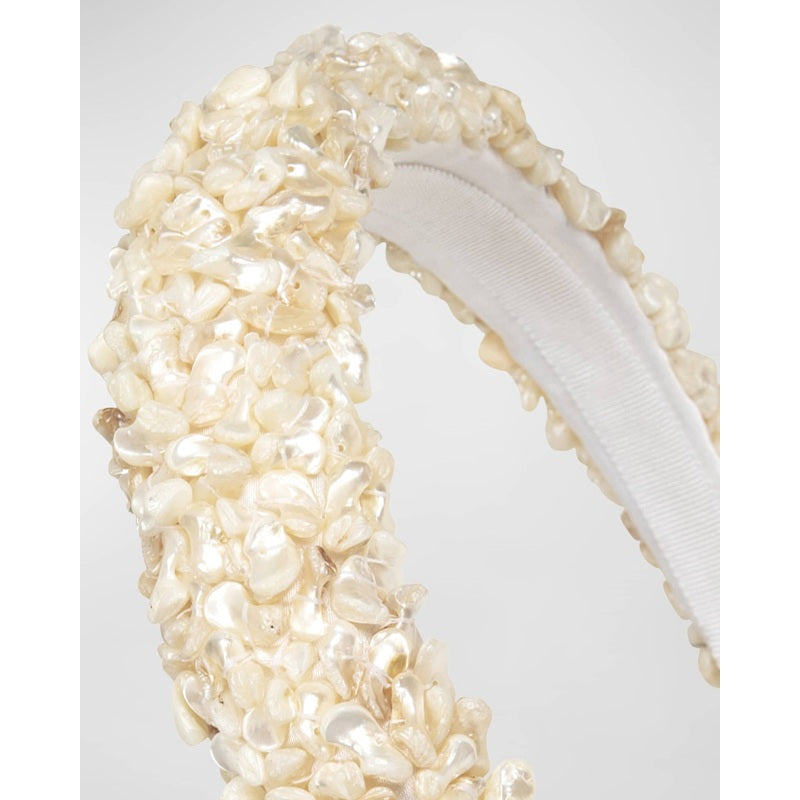 Faixa de cabeça perolada Delmar - Mercado de Luxo - O Maior E-Commerce de Bens, Produtos e Serviços de Luxo do Brasil.