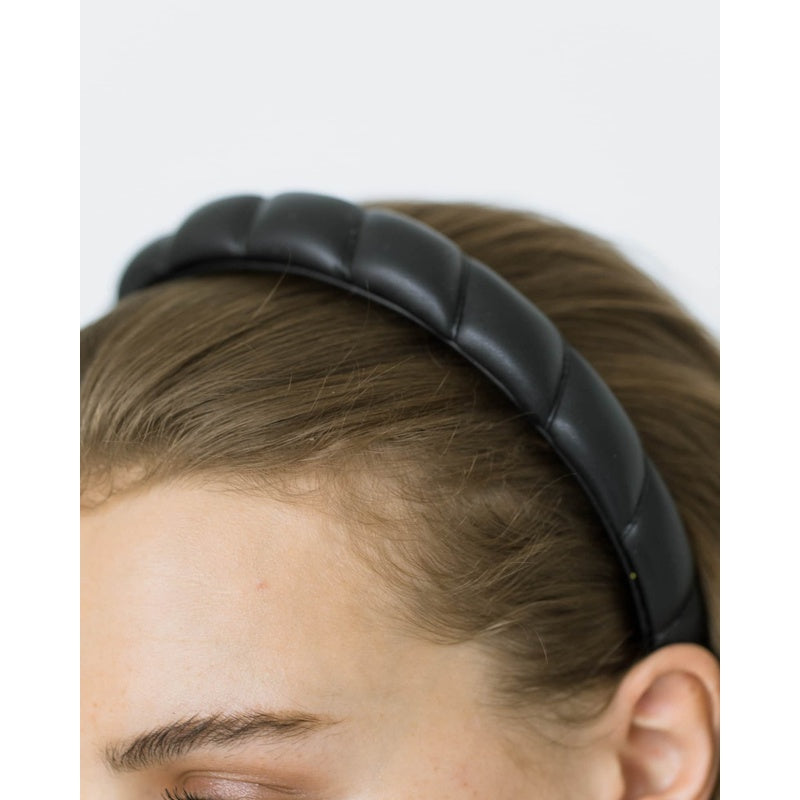 Faixa de cabeça de couro Hadley - Mercado de Luxo - O Maior E-Commerce de Bens, Produtos e Serviços de Luxo do Brasil.