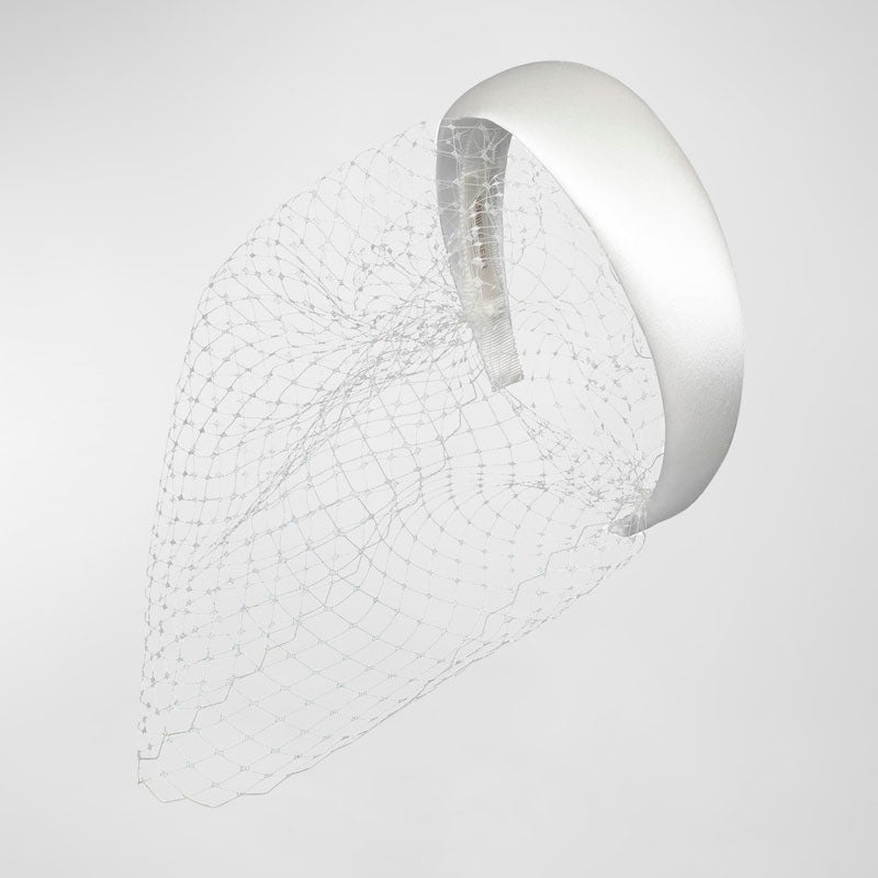 Faixa de cabeça de cetim Kate Voilette - Mercado de Luxo - O Maior E-Commerce de Bens, Produtos e Serviços de Luxo do Brasil.