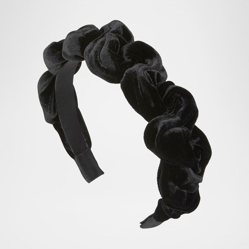 Faixa de cabeça de veludo Lia Knot - Mercado de Luxo - O Maior E-Commerce de Bens, Produtos e Serviços de Luxo do Brasil.