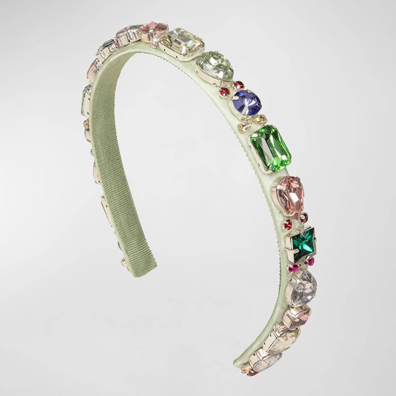 Faixa de cabeça embelezada Lucia - Mercado de Luxo - O Maior E-Commerce de Bens, Produtos e Serviços de Luxo do Brasil.