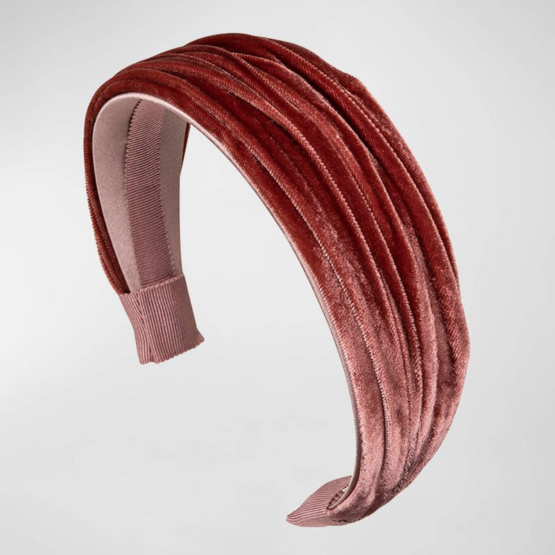 Faixa de cabeça de veludo Natasha - Mercado de Luxo - O Maior E-Commerce de Bens, Produtos e Serviços de Luxo do Brasil.