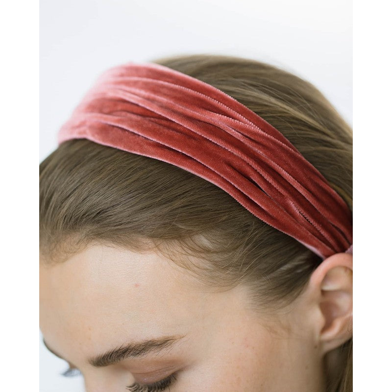 Faixa de cabeça de veludo Natasha - Mercado de Luxo - O Maior E-Commerce de Bens, Produtos e Serviços de Luxo do Brasil.