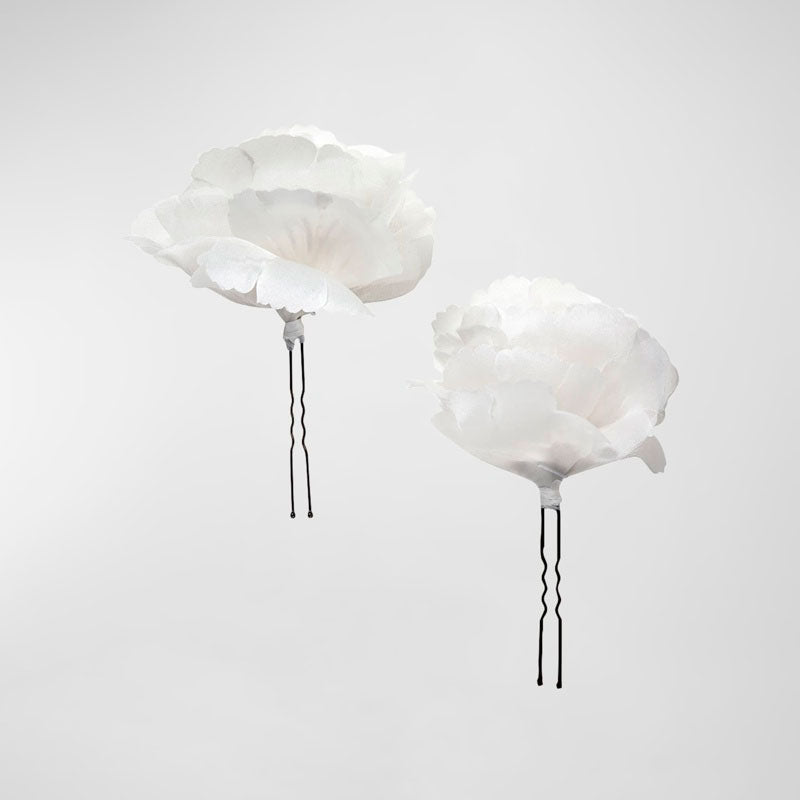 Grampos de Cabelo de seda peônia conjunto 2 unid. - Mercado de Luxo - O Maior E-Commerce de Bens, Produtos e Serviços de Luxo do Brasil.