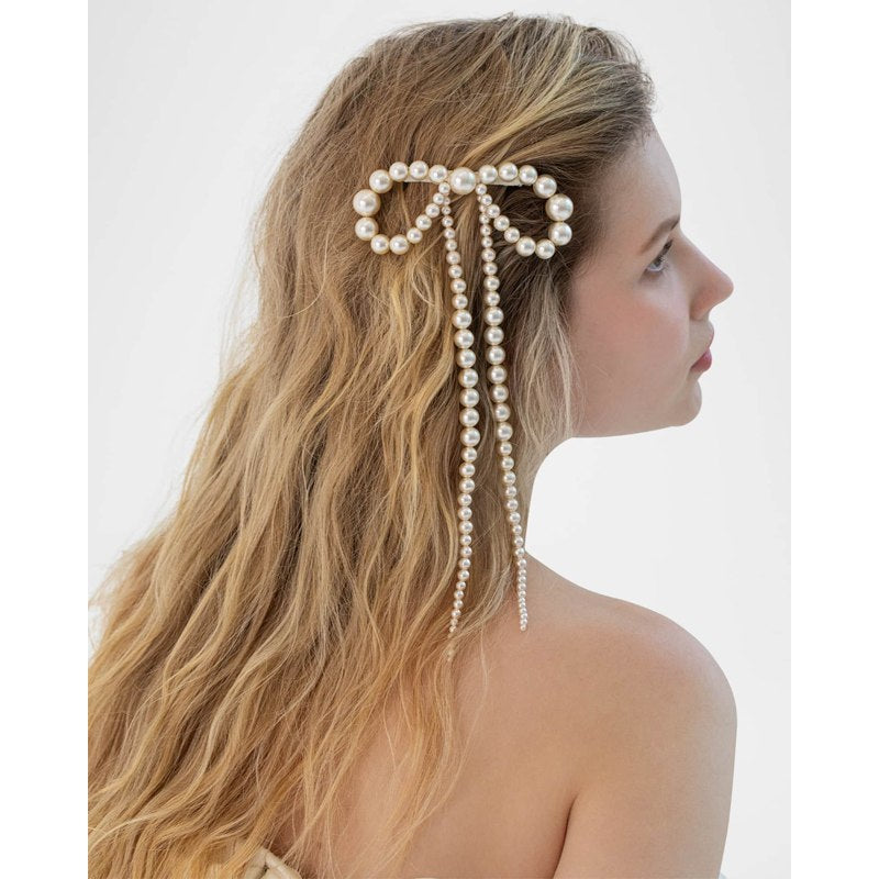 Presilha de laço com contas Presley - Mercado de Luxo - O Maior E-Commerce de Bens, Produtos e Serviços de Luxo do Brasil.